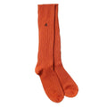 Swole Panda Burnt Orange Bamboo Boot Socks