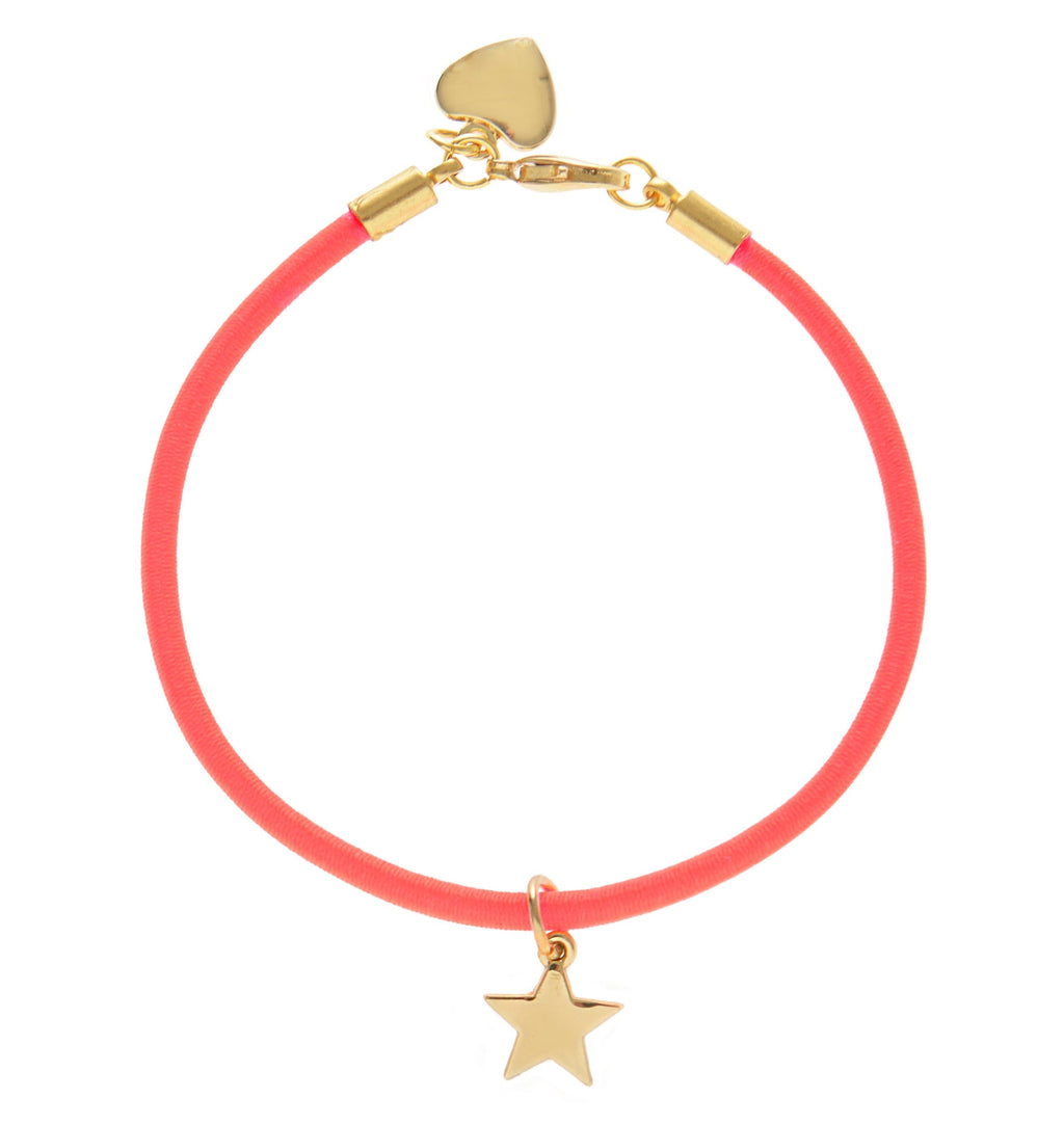 Elastic Fantastic Bracelet Neon Red