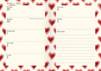 Emma Bridgewater Double Hearts A6 Diary 2027