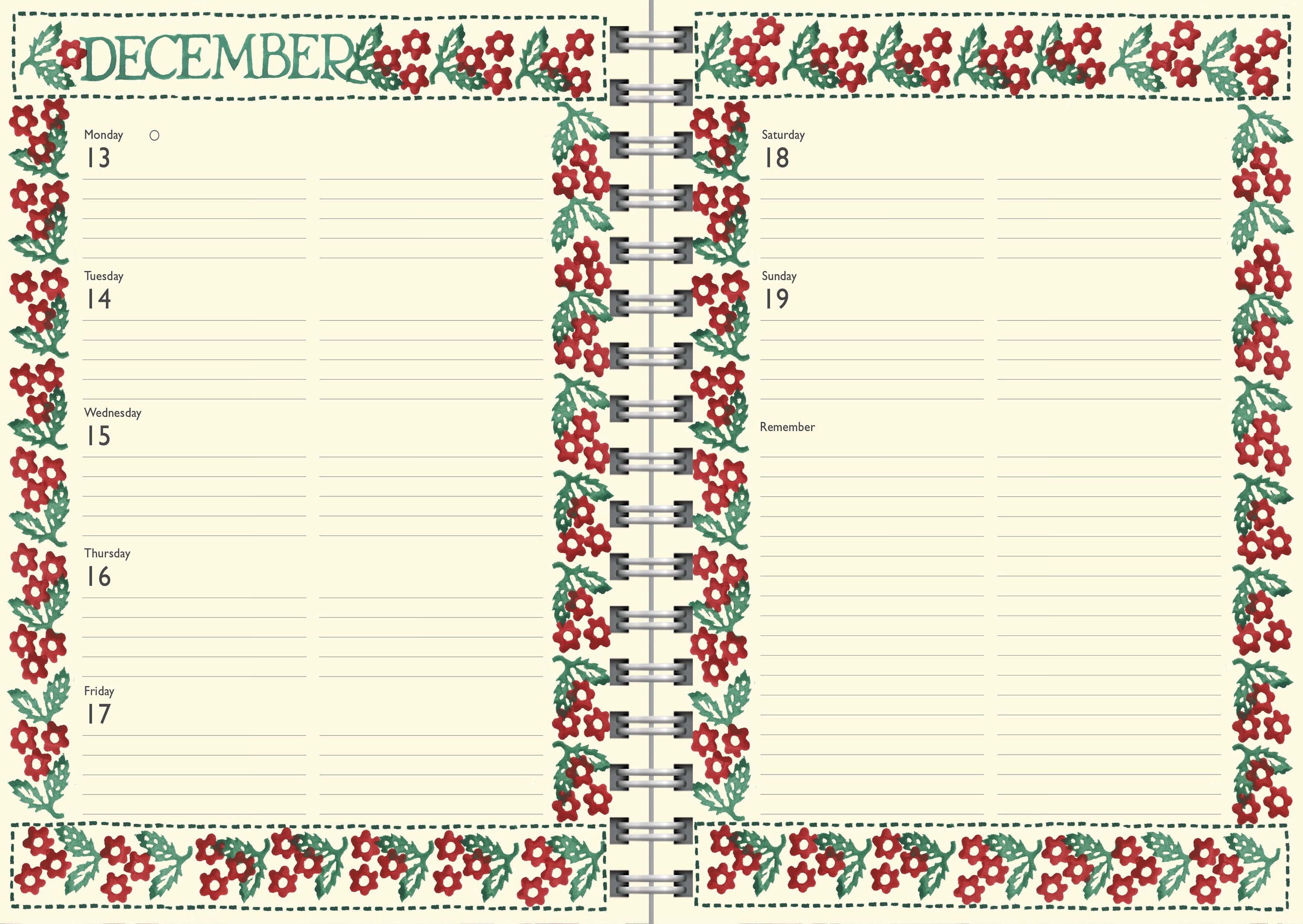 Emma Bridgewater Sponged Deluxe Diary 2027