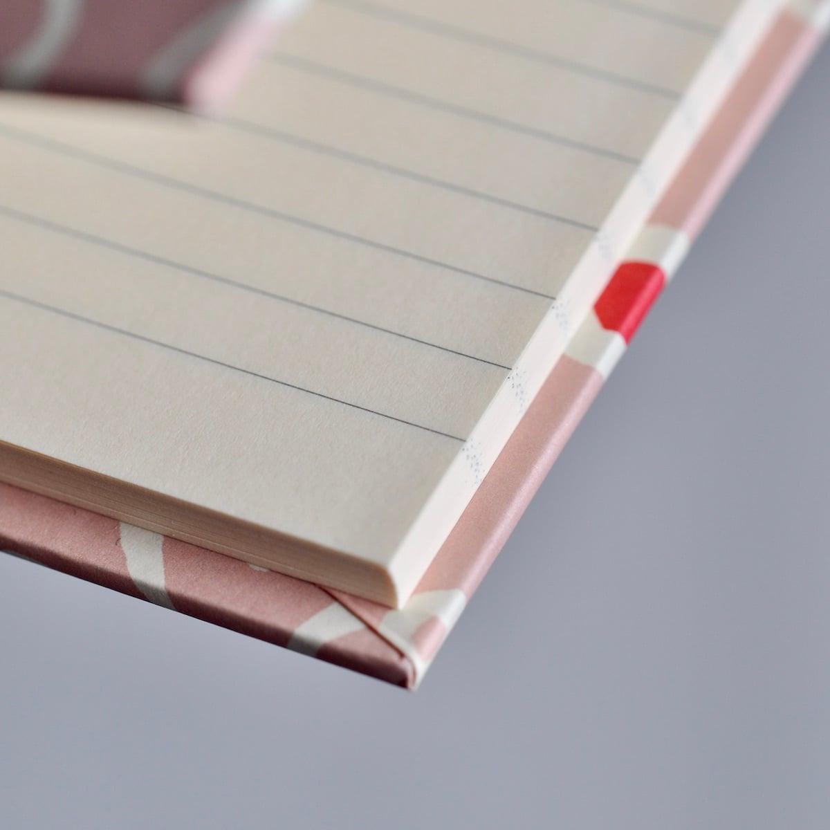Large Hardback Notebook Persephone Pink and Raspberry