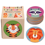 Memory game (24 pieces) - Colourful Creatures