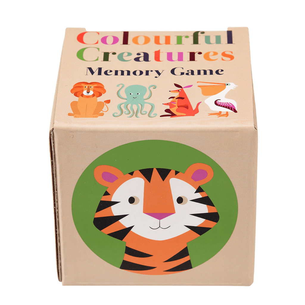 Memory game (24 pieces) - Colourful Creatures