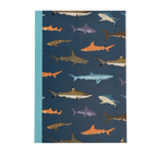 A5 notebook - Sharks