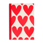 A5 notebook - Hearts