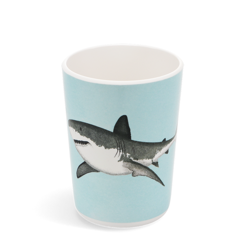 Children's melamine beaker - Sharks