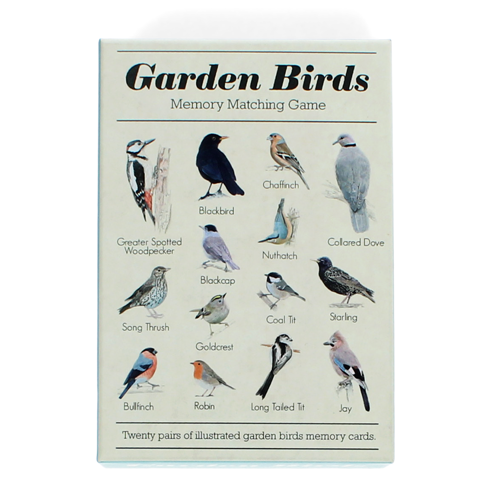 Memory game (40 pieces) - Garden Birds