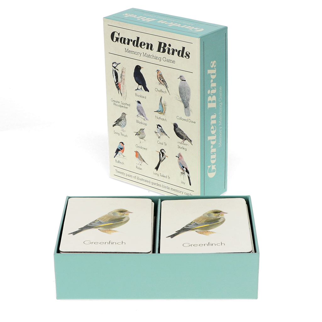 Memory game (40 pieces) - Garden Birds