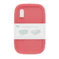 Double wall lunch box with divider - Rose pink