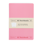 A5 notebooks (set of 2) - Pinks