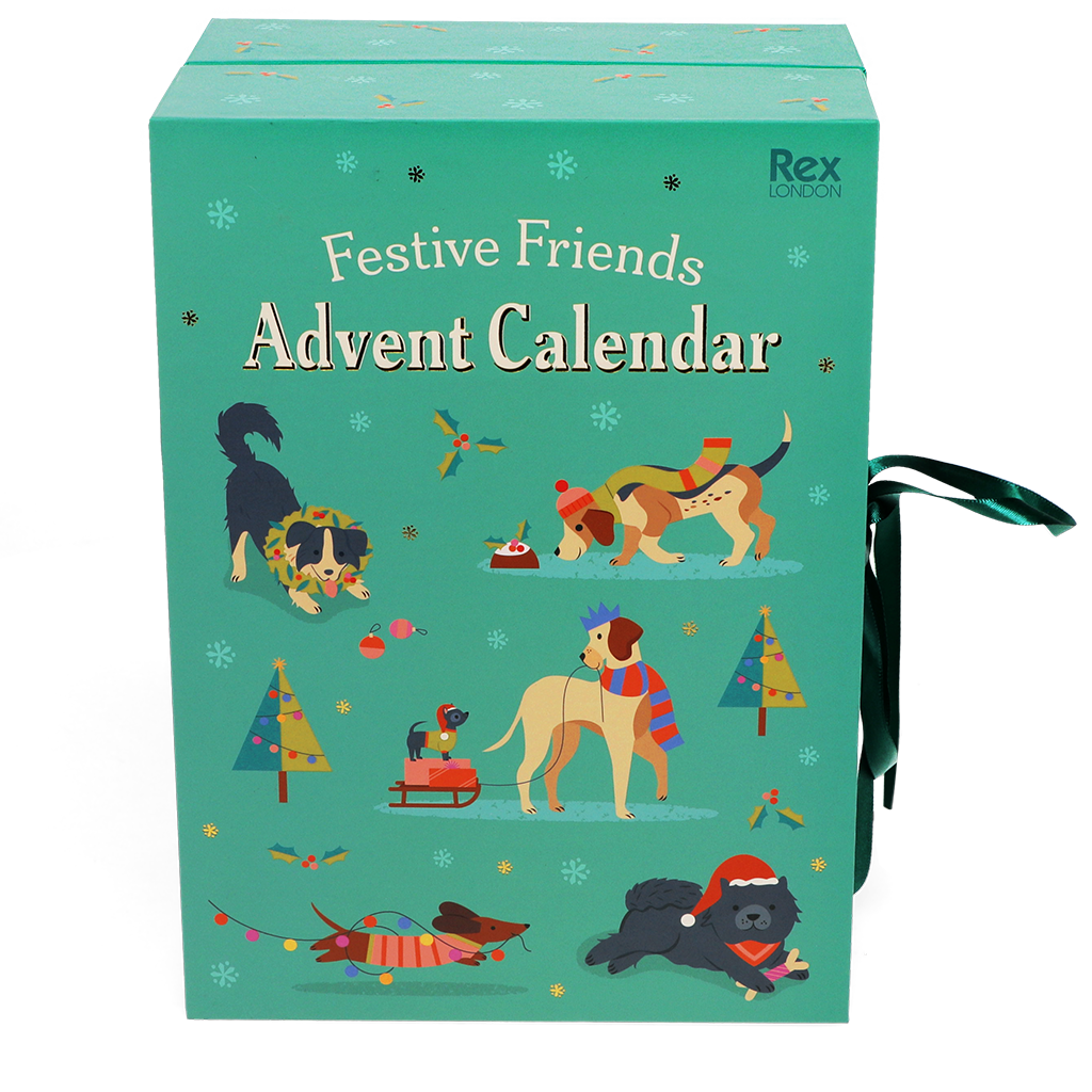 Fill your own advent calendar - Festive Friends