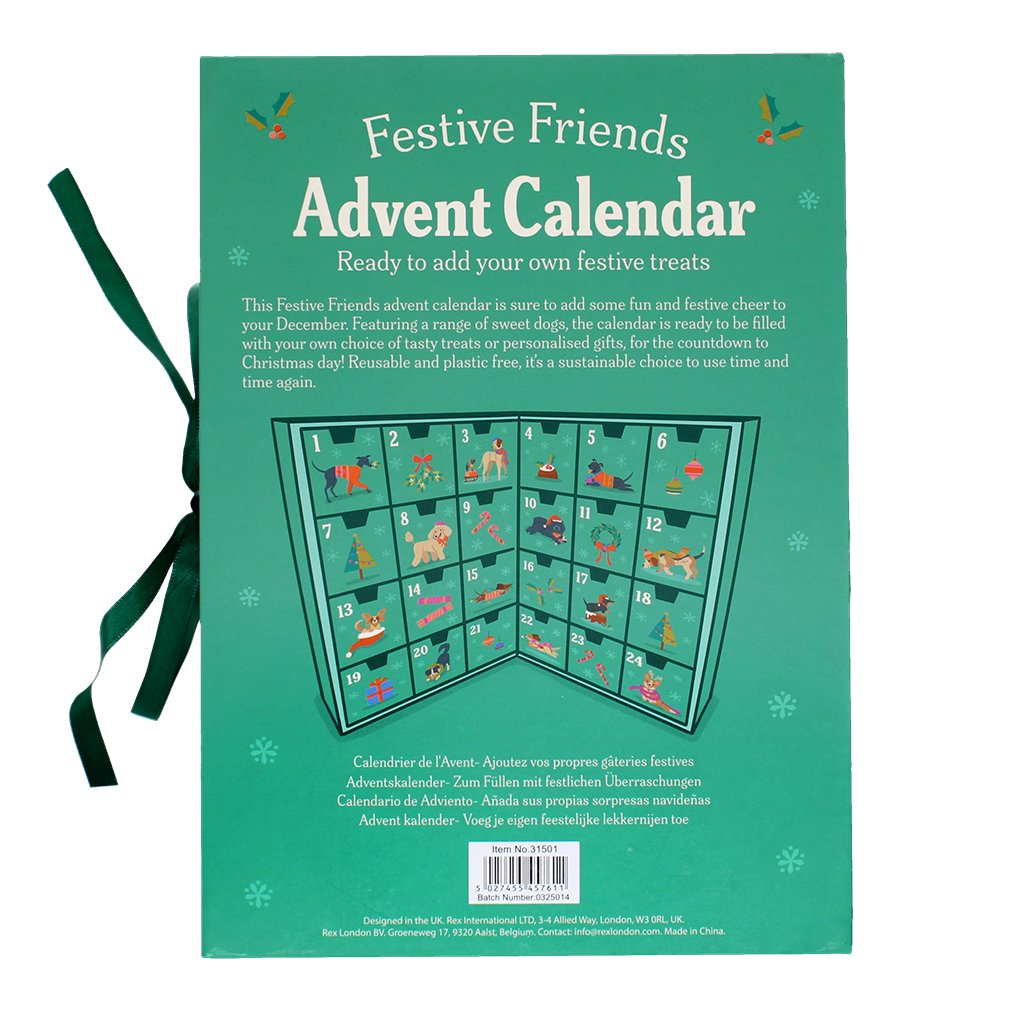 Fill your own advent calendar - Festive Friends