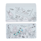 Magic water colouring cards - Mermaid