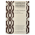 Pocket Notebook Persephone Charcoal and Pale Blue