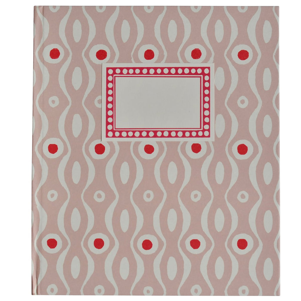 Large Hardback Notebook Persephone Pink and Raspberry