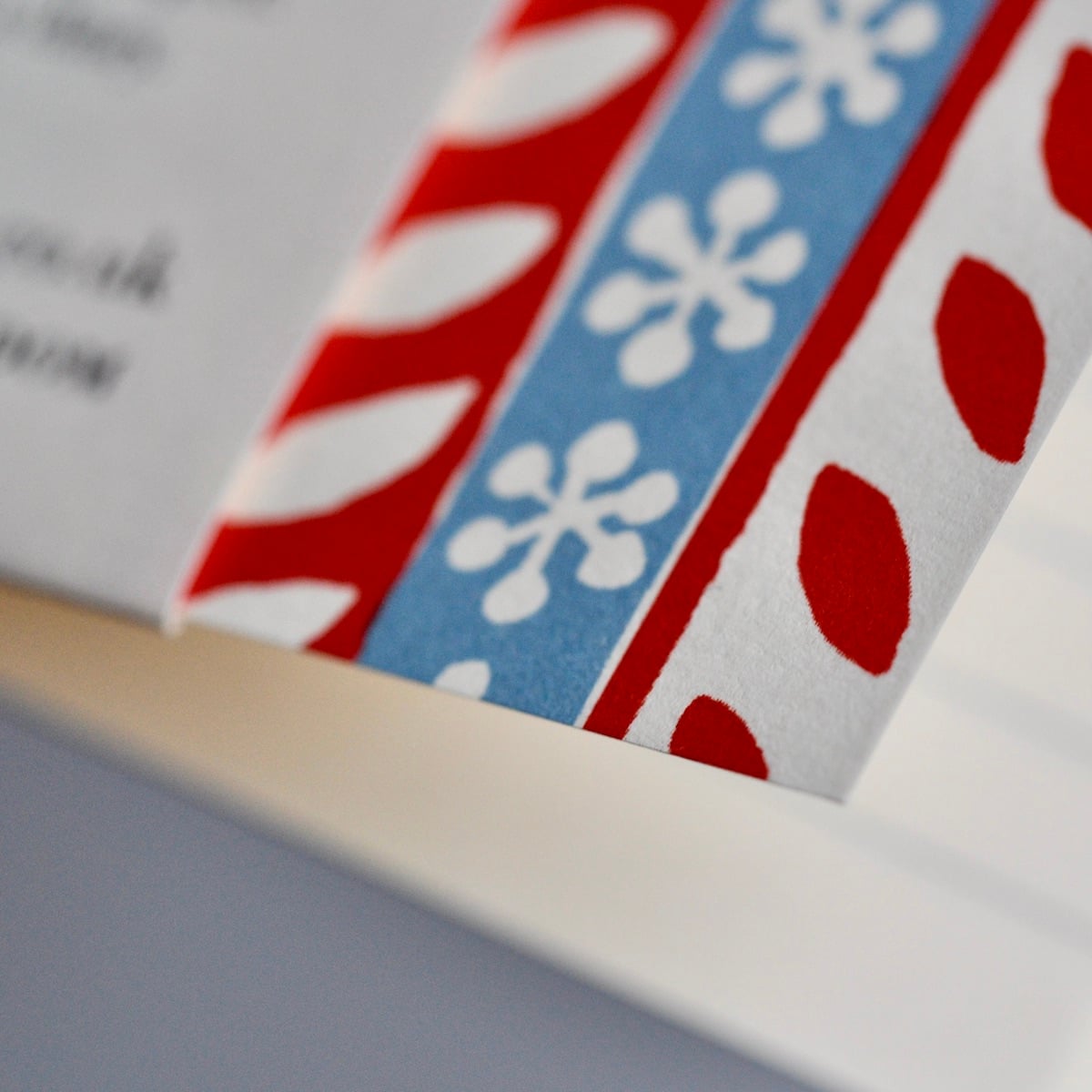 Exercise Book Merry Christmas Red and Blue (Lined)