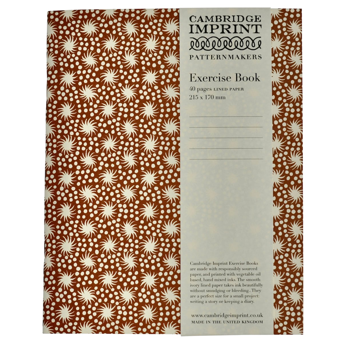 Exercise Book Animalcules Cocoa (Lined)