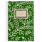 Hardback Notebook Sprig Pea Green (Lined)