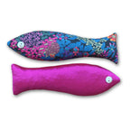Lavender fish, Carmen print, out of box