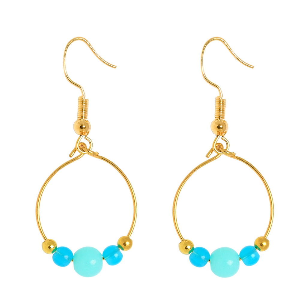 Bopper Earrings Turquoise