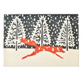 Pack of Ten Cards Fox In Winter