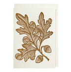Acorns Notecard and Envelope