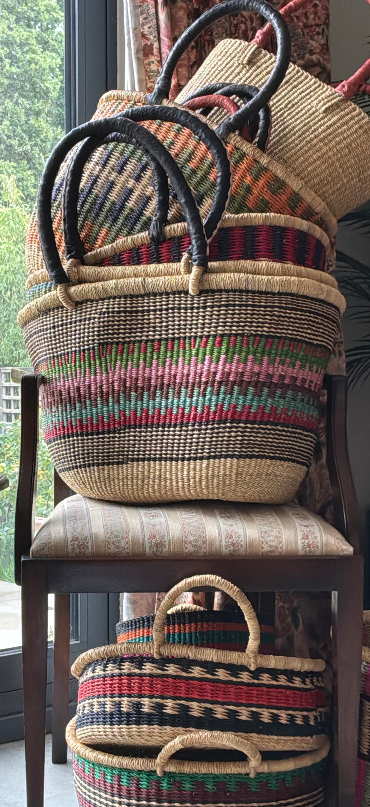 Gambigo Basket Handwoven by FraFra Collective