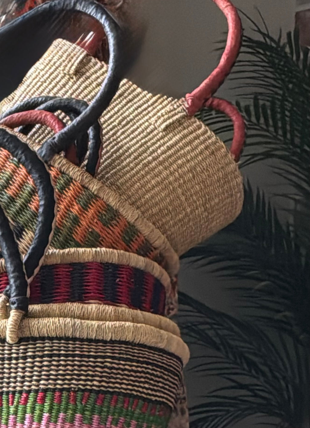 Vea Natural Handwoven Small Basket by FraFra Collective