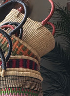 Vea Natural Handwoven Small Basket by FraFra Collective