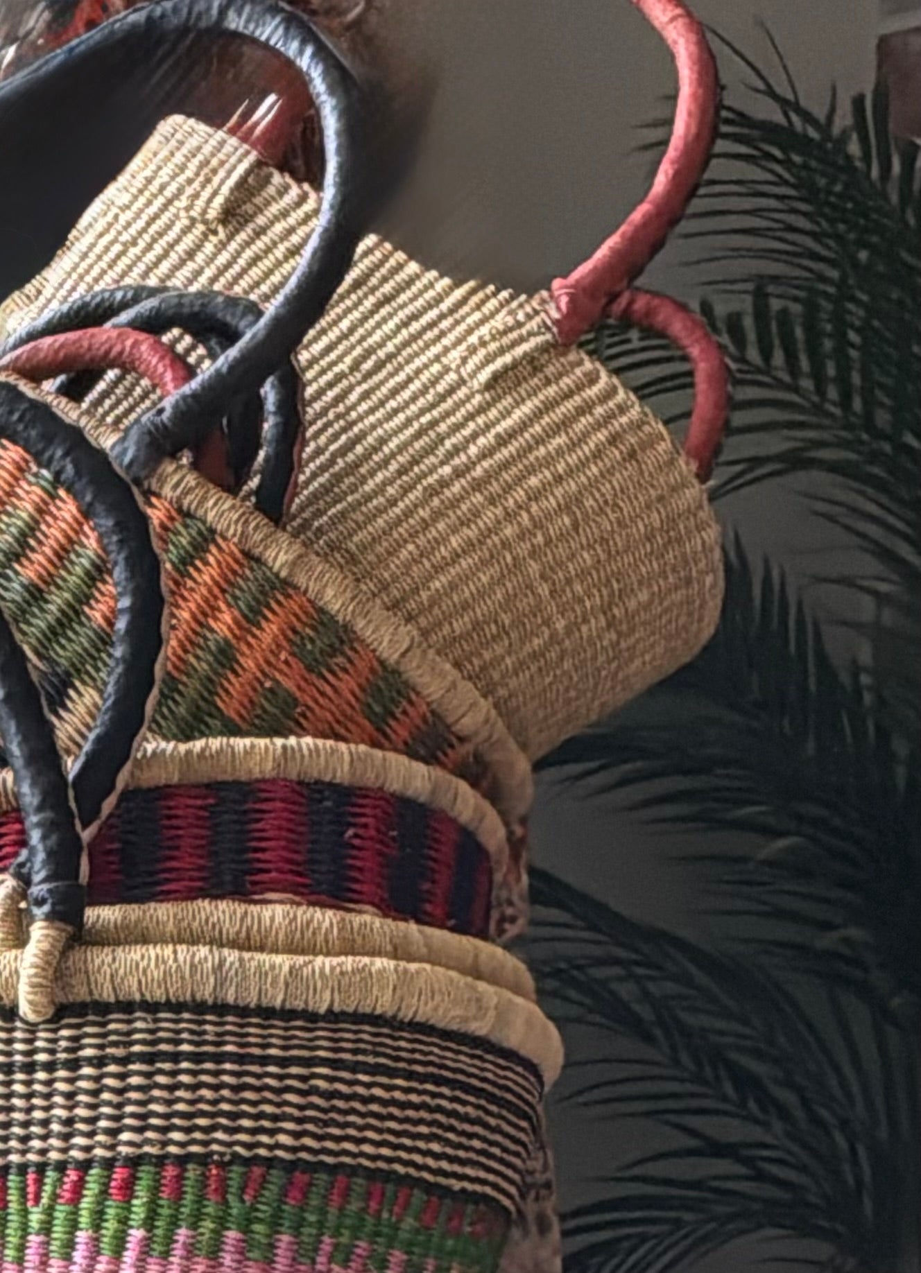 Vea Natural Handwoven Small Basket by FraFra Collective