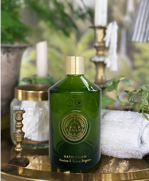 Abahna Bath Foam Mandarin & Sicilian Bergamot 150ml