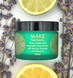Feet Revive Cream by MAKE,  Lime, Lemon & Lavender with Apricot, Avocado and Beeswax.