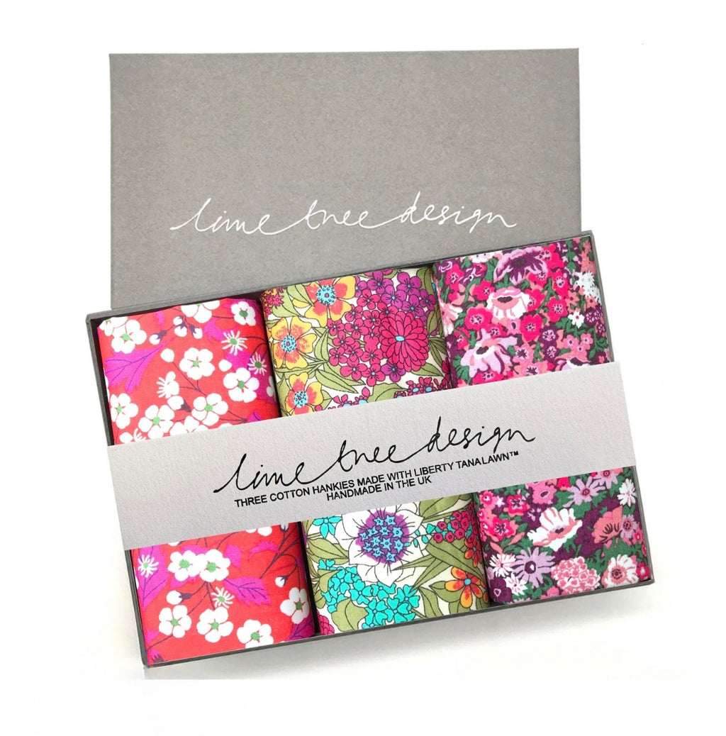 Twinkle Toes Liberty Lawn Set of 3 Hankies