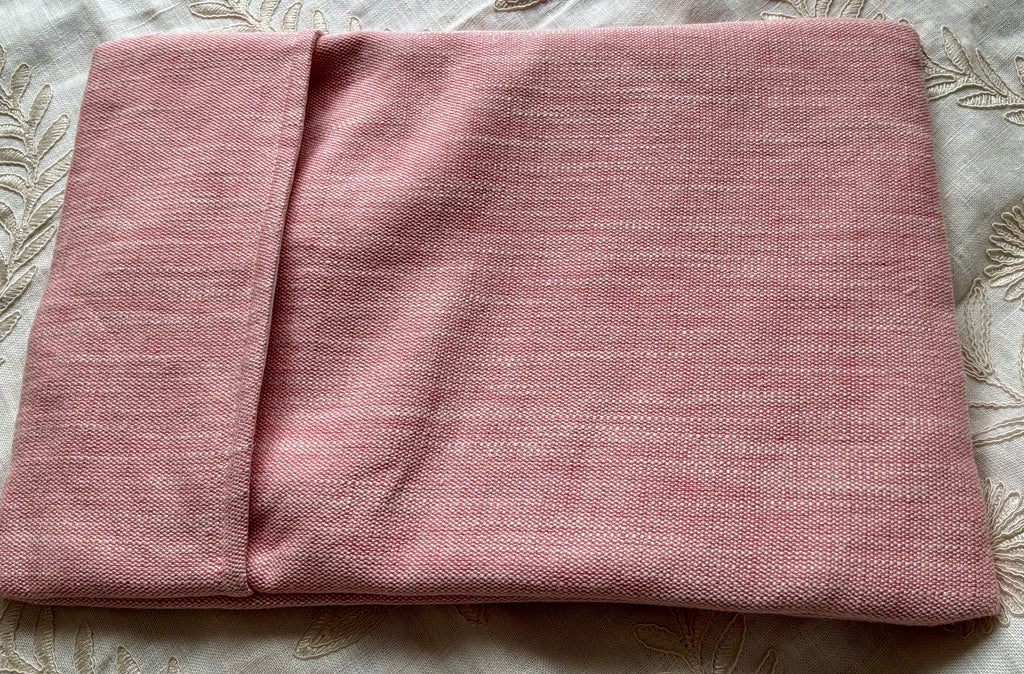 Pink 100% Linen, Hot Water Bottle Cover-Standard Size