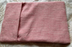 Pink 100% Linen, Hot Water Bottle Cover-Standard Size
