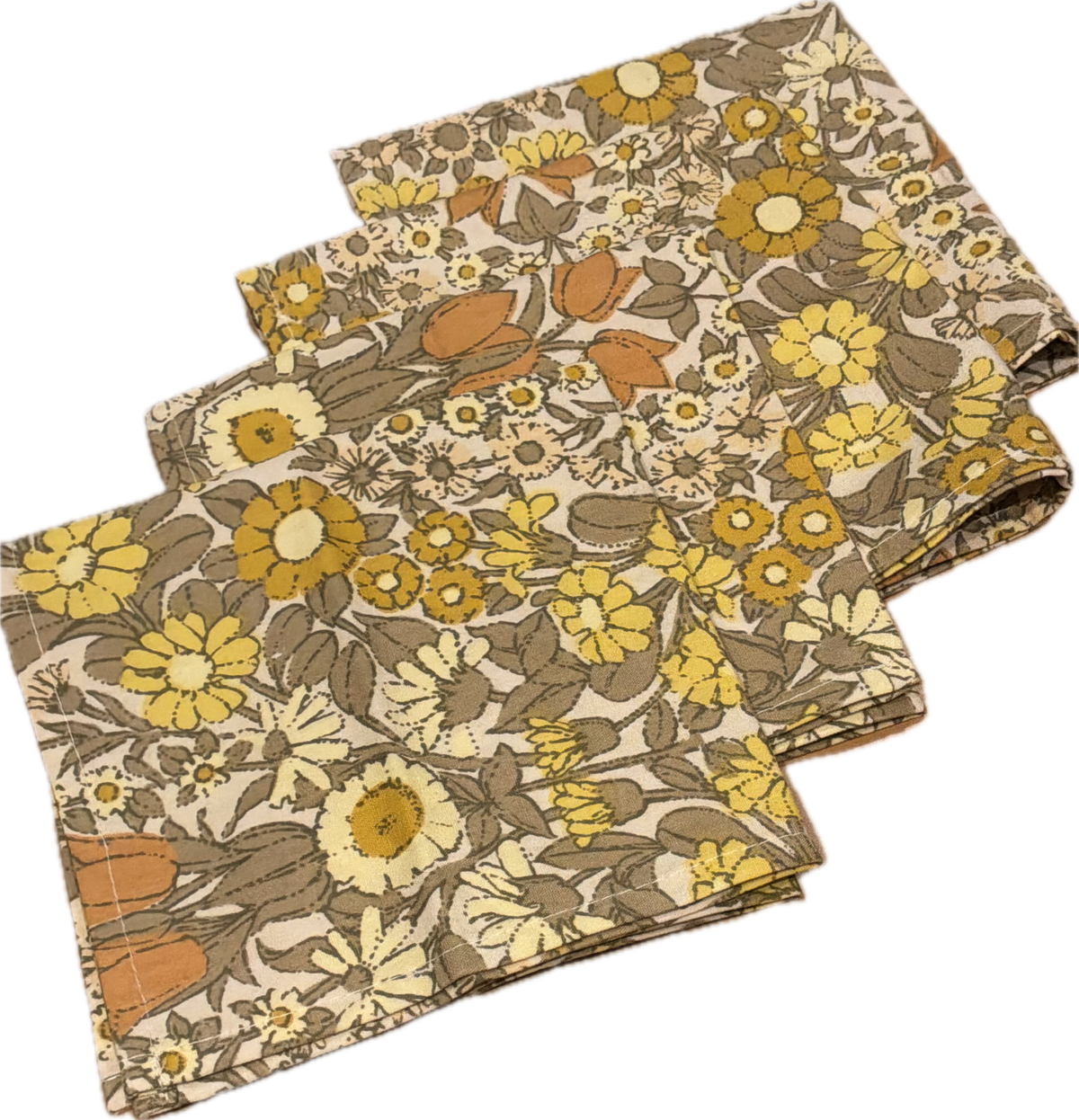 Daisy Chain -Set of Two Napkins by Pat Elbeck