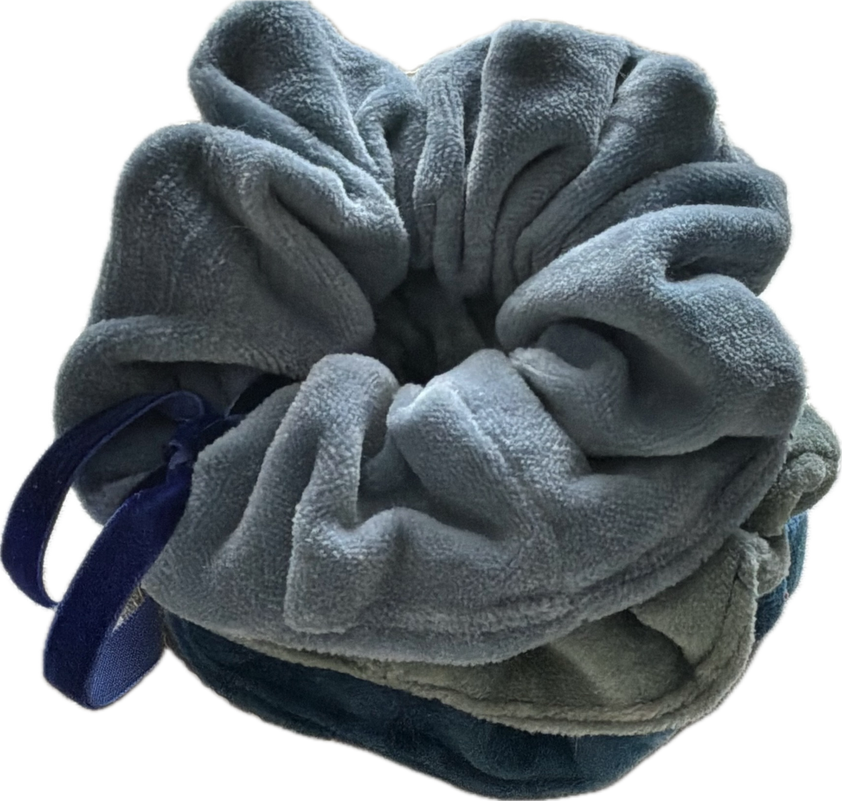 Set of 3 Velvet Hair Scrunchies
