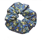 The William Morris Collection Hair Scrunchie: Strawberry Thief Blue