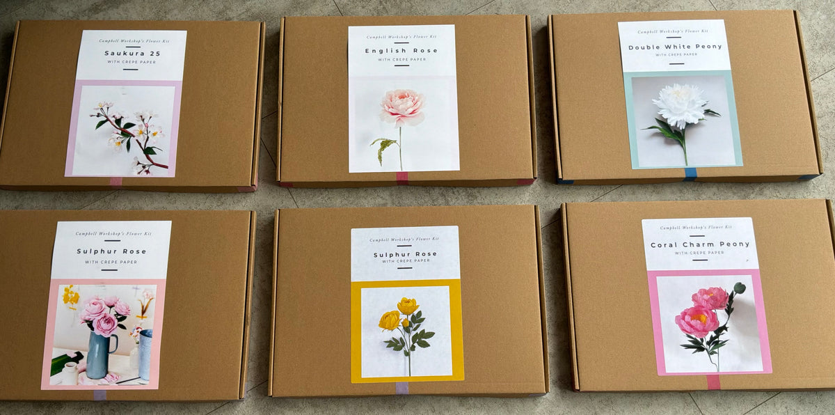 Cherry Blossom Sakura - make your own flower kit