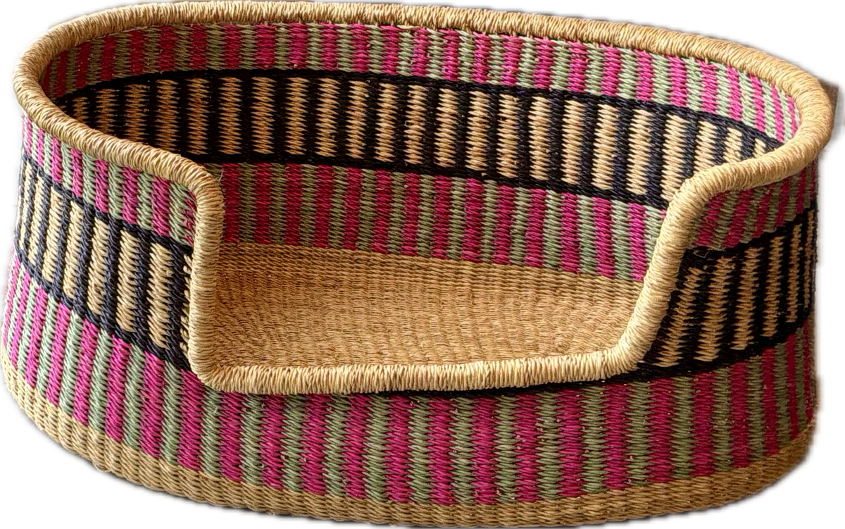 Hand Woven Premium Dog Bed by FraFra Collective