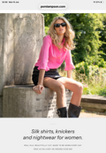 Pure Silk Shirt by Pom Lampson