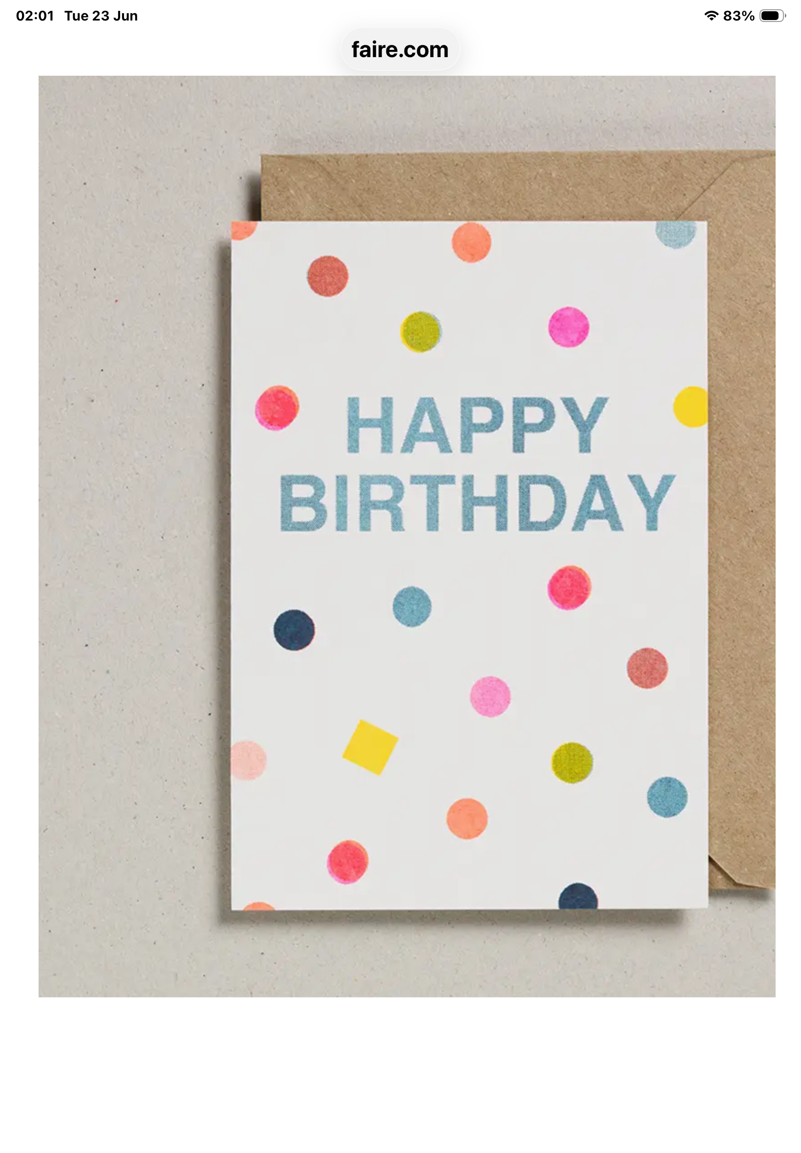 Happy Birthday Card