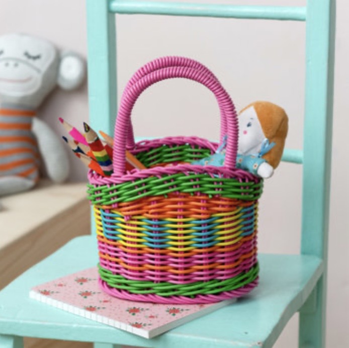 Woven mini basket