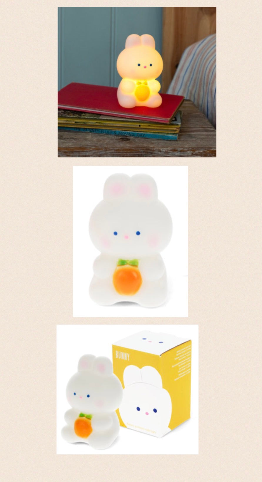 Cute Bunny night light