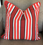 Large poppy print cushion 40 x40 cm
