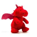 Knitted Red Dragon Soft Toy