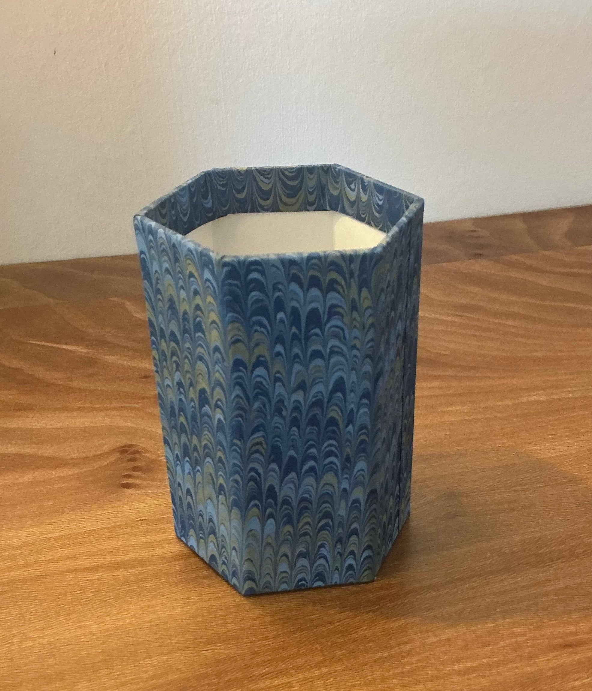 Compton Marbling Pen pot