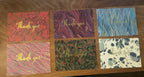 Compton Marbling Six Thank You Postcards with Envelopes.