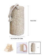 Natural Loofah organic exfoliating sponge pad scrubber