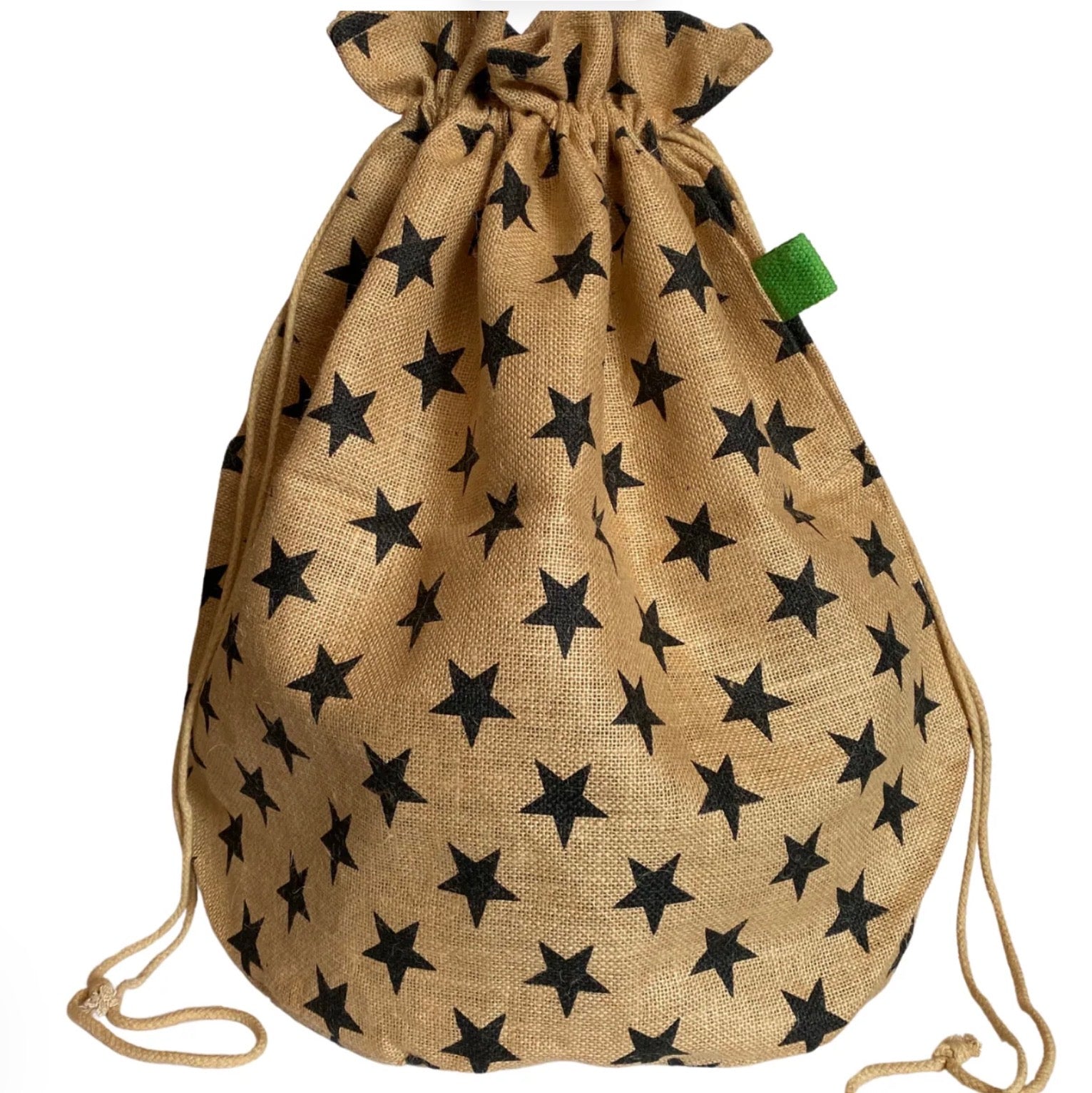 Star Print Christmas Sack